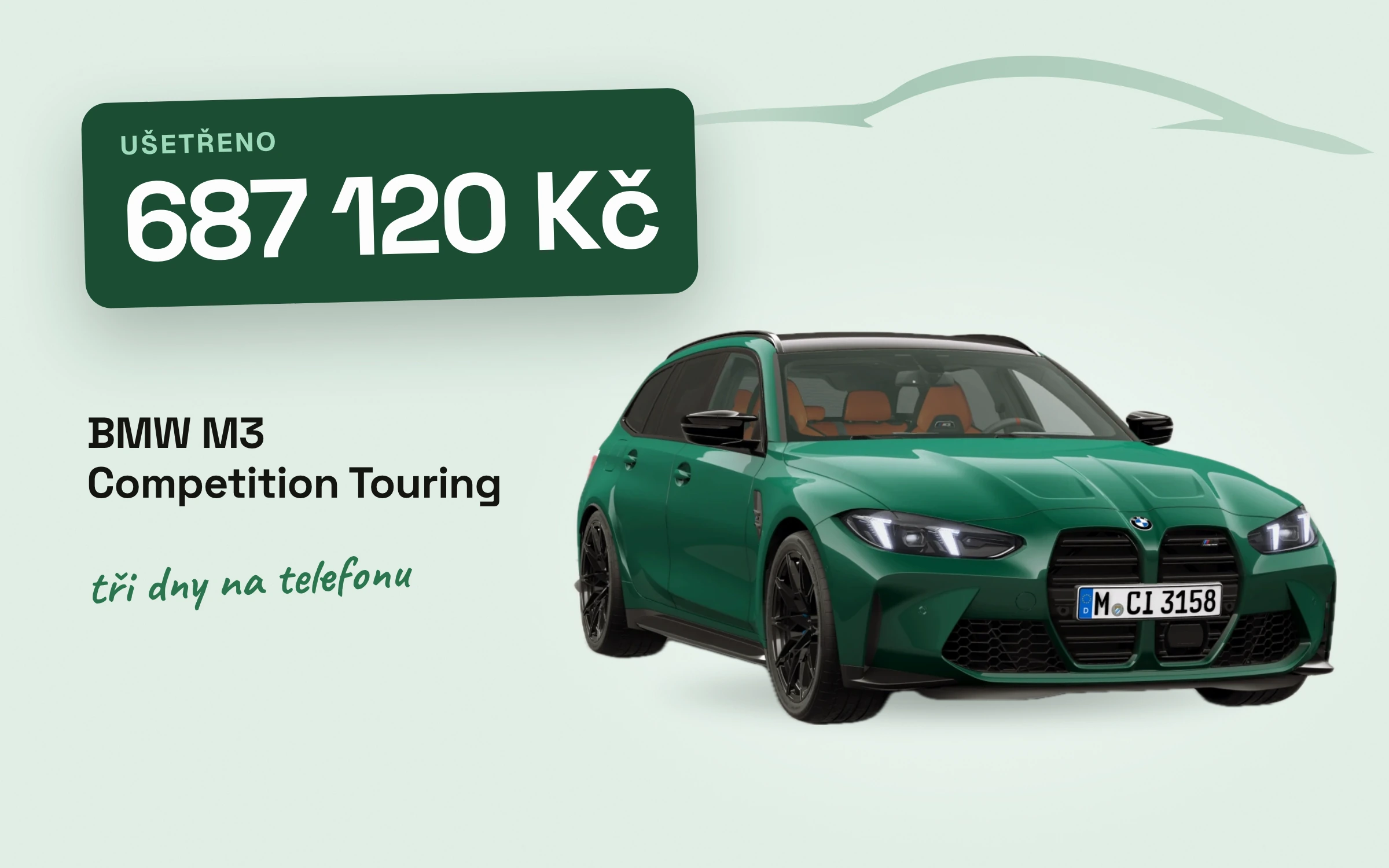 Jak jsme klientovi ušetřili 687 120 Kč na BMW M3 Competition