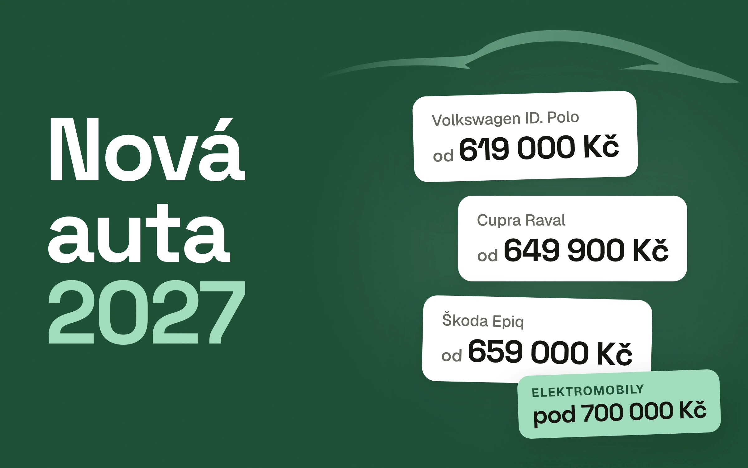 Nová auta 2027: Škoda, Volkswagen, Cupra, SEAT a Audi